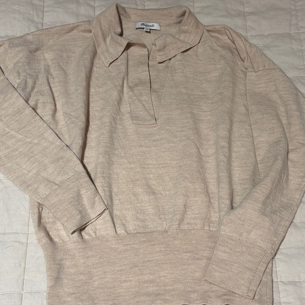 Women’s Madewell Polo Sweater